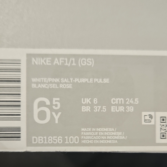 Nike Air Force 1/1 (GS) Sneakers - Picture 9 of 10